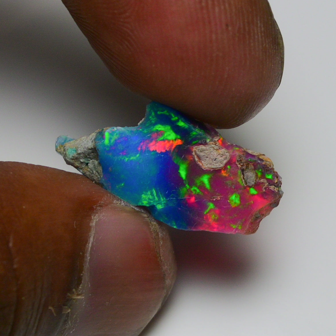 Very Rare Bi-Color Opal Rough 8.85 Cts Natural Ethiopian Opal Raw Jewelry Grade