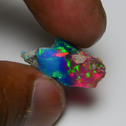 Very Rare Bi-Color Opal Rough 8.85 Cts Natural Ethiopian Opal Raw Jewelry Grade