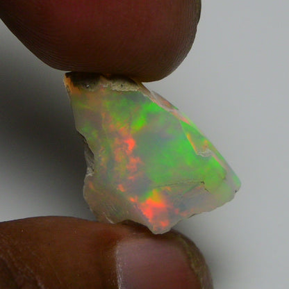 Rare White Opal 8.40 Carats | Natural White Ethiopian Opal Rough - Ready for Cutting & Jewelry!