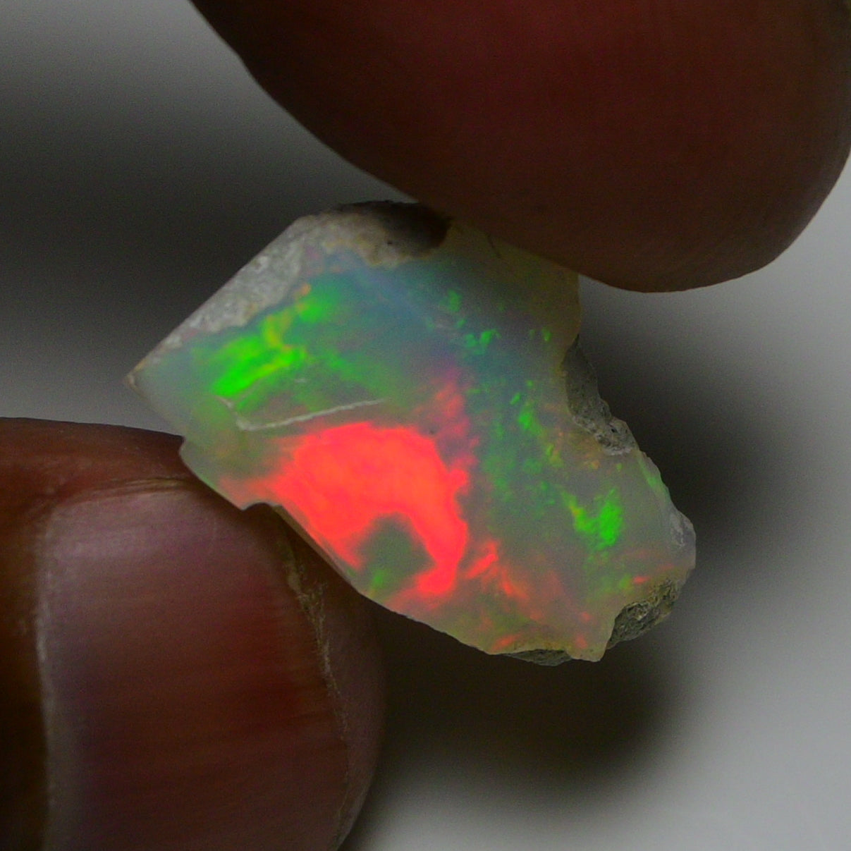 Rare White Opal 8.40 Carats | Natural White Ethiopian Opal Rough - Ready for Cutting & Jewelry!