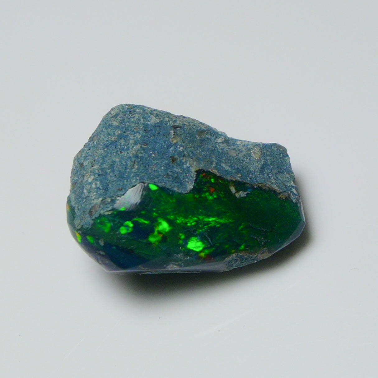 Rare Black Opal 14.00 Carats | Natural Black Ethiopian Opal Rough - Ready for Cutting & Jewelry!