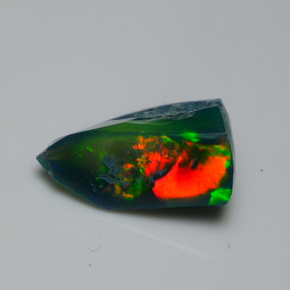 Rare Black Opal 6.40 Carats | Natural Black Ethiopian Opal Rough - Ready for Cutting & Jewelry!