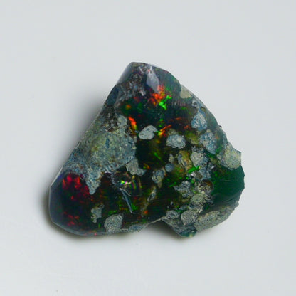 Rare Black Opal 11.55 Carats | Natural Black Ethiopian Opal Rough - Ready for Cutting & Jewelry!
