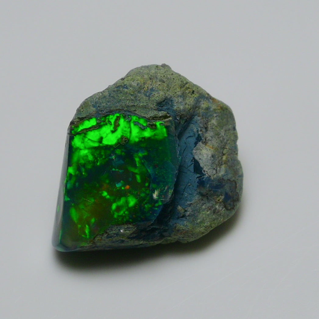 Rare Black Opal 11.76 Carats | Natural Black Ethiopian Opal Rough - Ready for Cutting & Jewelry!