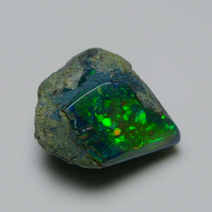 Rare Black Opal 11.76 Carats | Natural Black Ethiopian Opal Rough - Ready for Cutting & Jewelry!
