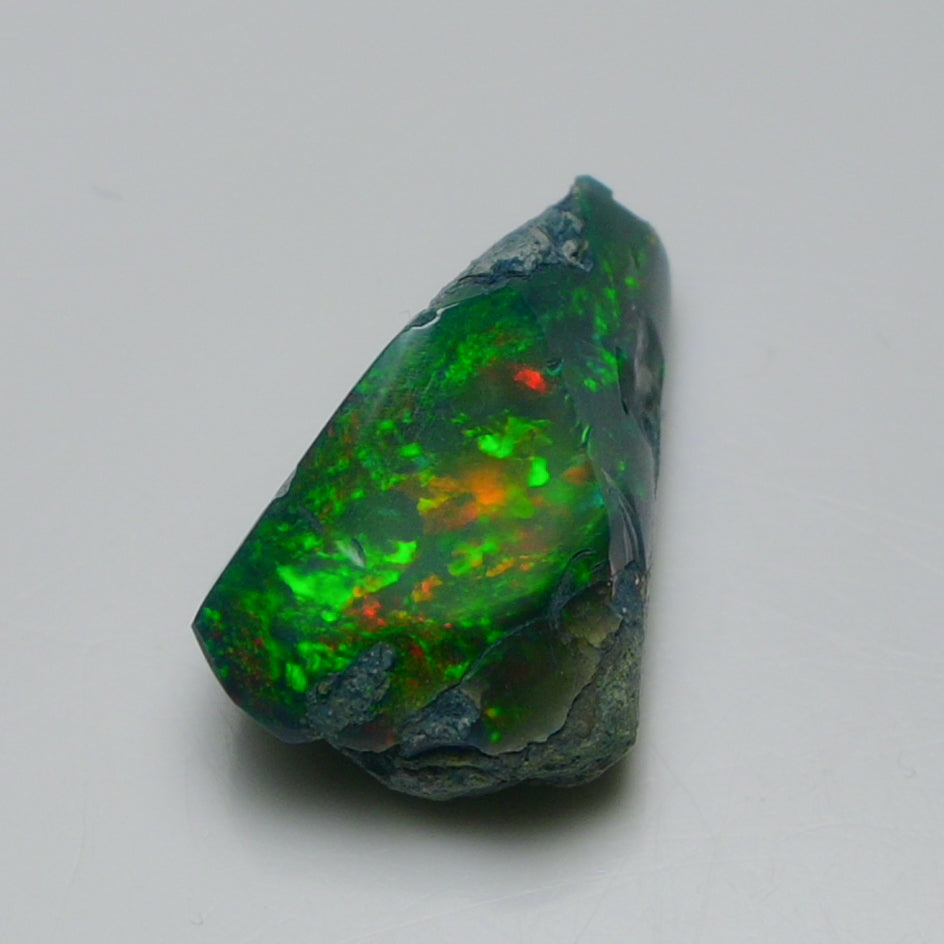 Rare Black Opal 10.00 Carats | Natural Black Ethiopian Opal Rough - Ready for Cutting & Jewelry!