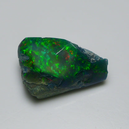 Rare Black Opal 10.00 Carats | Natural Black Ethiopian Opal Rough - Ready for Cutting & Jewelry!