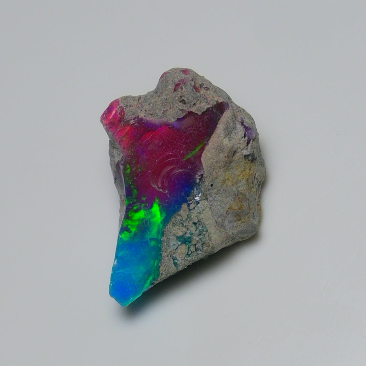 Very Rare Bi-Color Opal Rough 13.05 Cts Natural Ethiopian Opal Raw Jewelry Grade