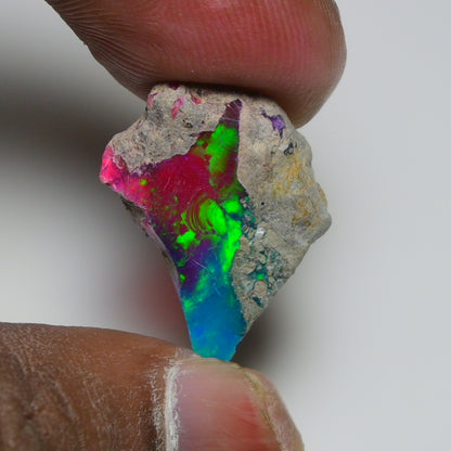 Very Rare Bi-Color Opal Rough 13.05 Cts Natural Ethiopian Opal Raw Jewelry Grade