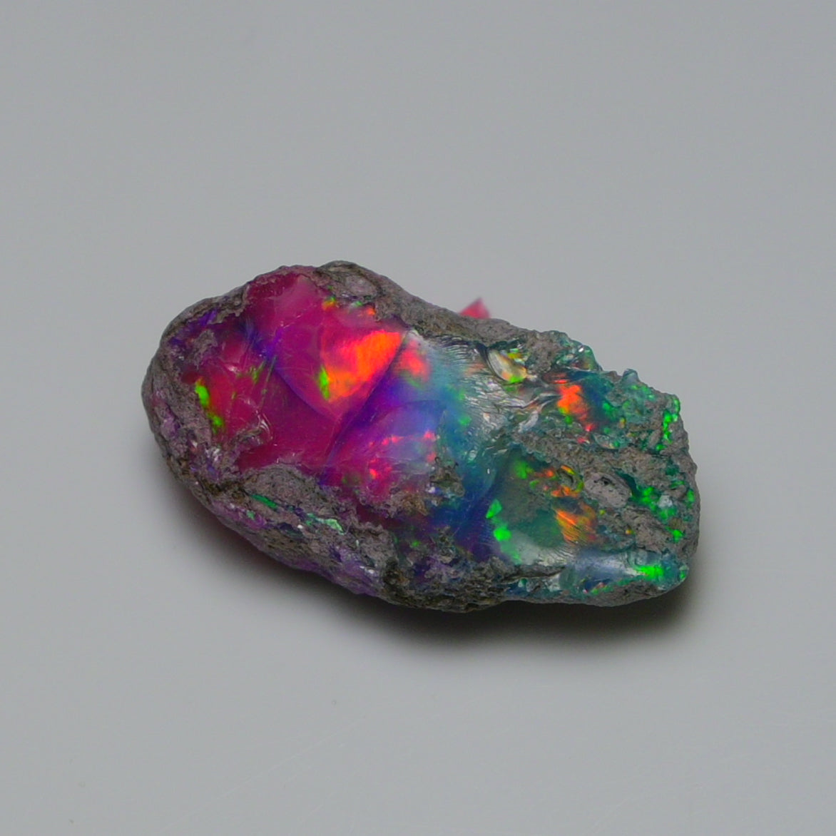 Very Rare Bi-Color Opal Rough 12.10 Cts Natural Ethiopian Opal Raw Jewelry Grade