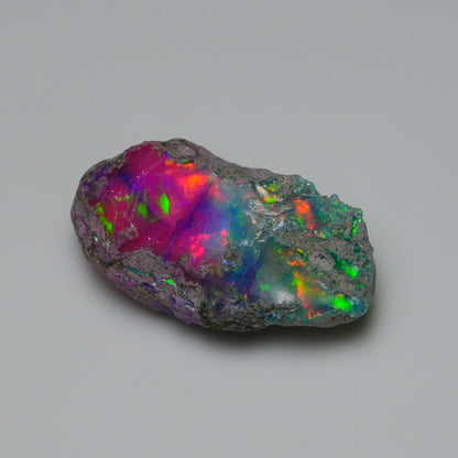 Very Rare Bi-Color Opal Rough 12.10 Cts Natural Ethiopian Opal Raw Jewelry Grade