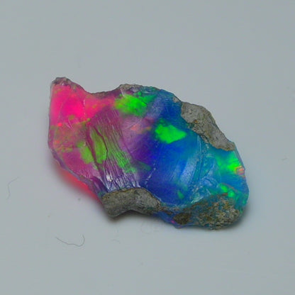 Very Rare Bi-Color Opal Rough 3.25 Cts Natural Ethiopian Opal Raw Jewelry Grade