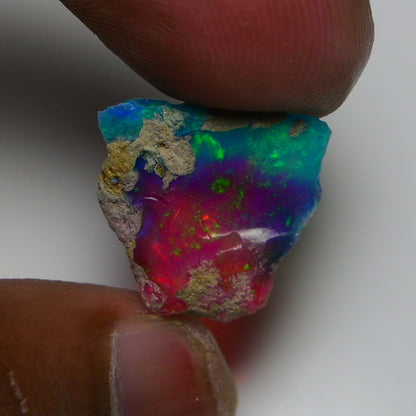 Very Rare Bi-Color Opal Rough 6.35 Cts Natural Ethiopian Opal Raw Jewelry Grade