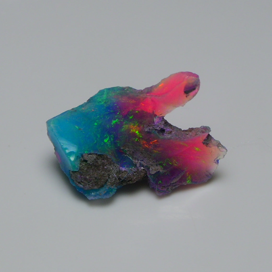 Very Rare Bi-Color Opal Rough 4.60 Cts Natural Ethiopian Opal Raw Jewelry Grade