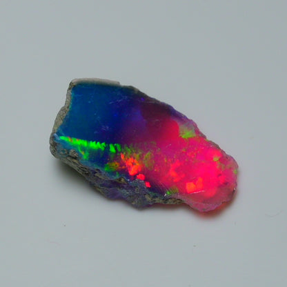 Very Rare Bi-Color Opal Rough 5.10 Cts Natural Ethiopian Opal Raw Jewelry Grade