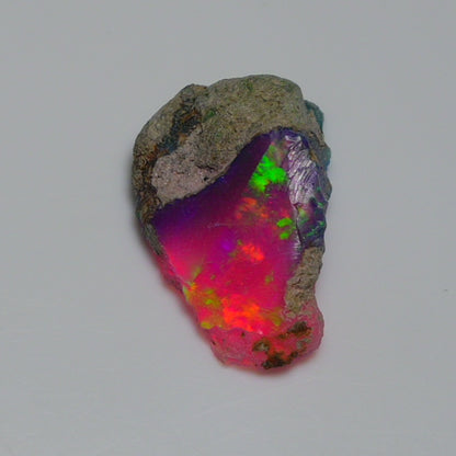 Very Rare Bi-Color Opal Rough 5.10 Cts Natural Ethiopian Opal Raw Jewelry Grade