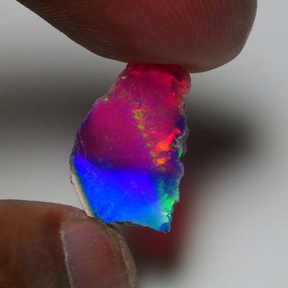 Very Rare Bi-Color Opal Rough 5.10 Cts Natural Ethiopian Opal Raw Jewelry Grade