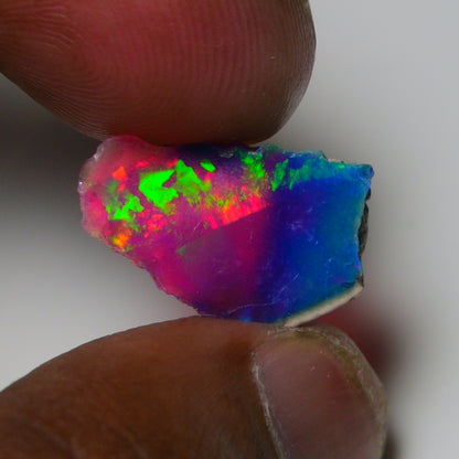 Very Rare Bi-Color Opal Rough 5.10 Cts Natural Ethiopian Opal Raw Jewelry Grade