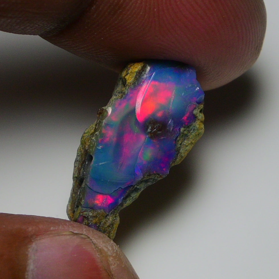 Very Rare Bi-Color Opal Rough 10.75 Cts Natural Ethiopian Opal Raw Jewelry Grade