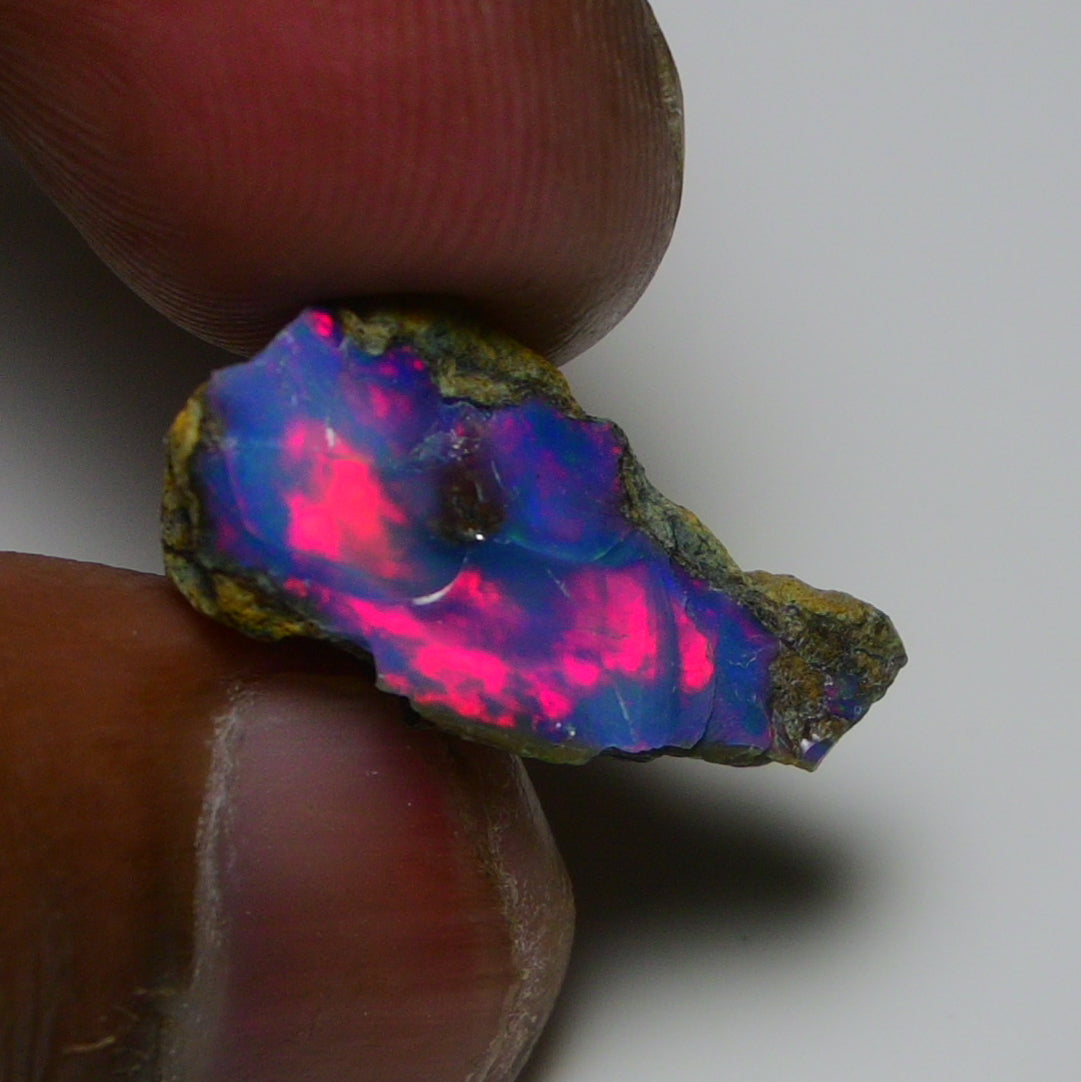 Very Rare Bi-Color Opal Rough 10.75 Cts Natural Ethiopian Opal Raw Jewelry Grade