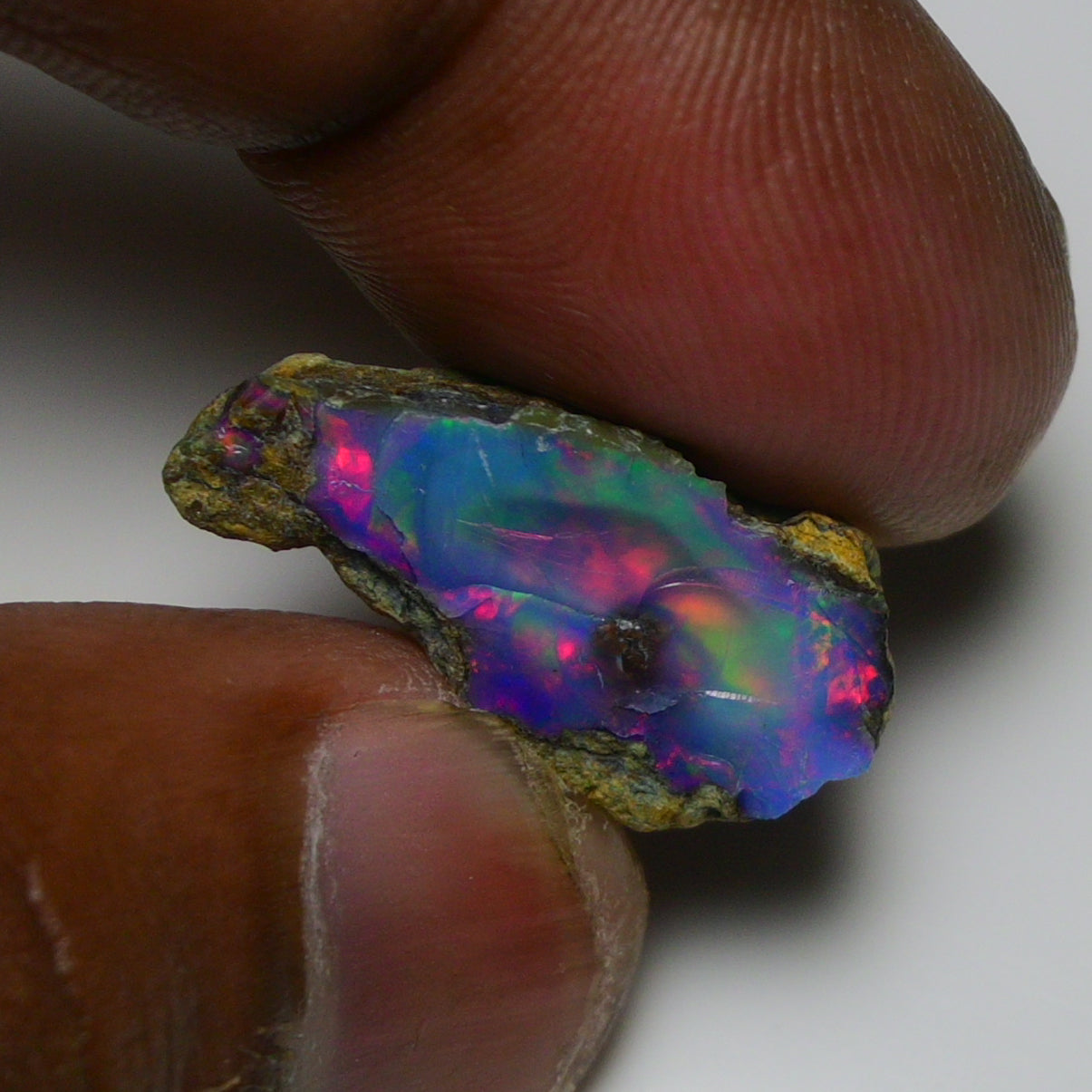 Very Rare Bi-Color Opal Rough 10.75 Cts Natural Ethiopian Opal Raw Jewelry Grade