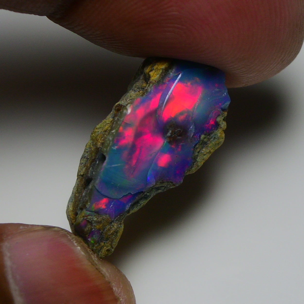 Very Rare Bi-Color Opal Rough 10.75 Cts Natural Ethiopian Opal Raw Jewelry Grade