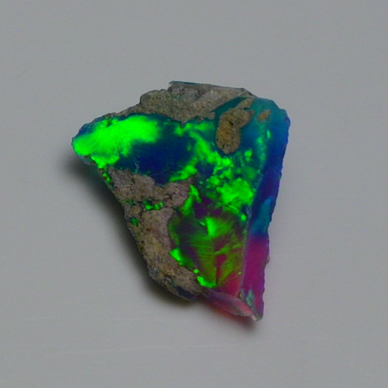 Very Rare Bi-Color Opal Rough 3.80 Cts Natural Ethiopian Opal Raw Jewelry Grade