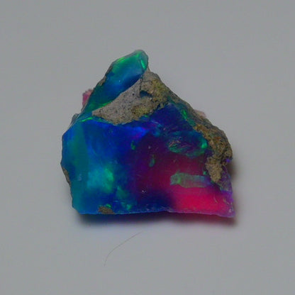 Very Rare Bi-Color Opal Rough 3.80 Cts Natural Ethiopian Opal Raw Jewelry Grade