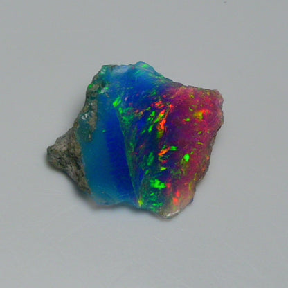 Very Rare Bi-Color Opal Rough 3.40 Cts Natural Ethiopian Opal Raw Jewelry Grade