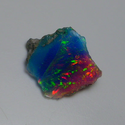 Very Rare Bi-Color Opal Rough 3.40 Cts Natural Ethiopian Opal Raw Jewelry Grade