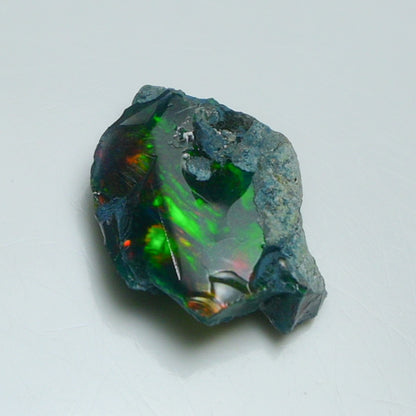 Rare Black Opal 5.20 Carats | Natural Black Ethiopian Opal Rough - Ready for Cutting & Jewelry!