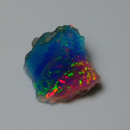 Very Rare Bi-Color Opal Rough 3.40 Cts Natural Ethiopian Opal Raw Jewelry Grade