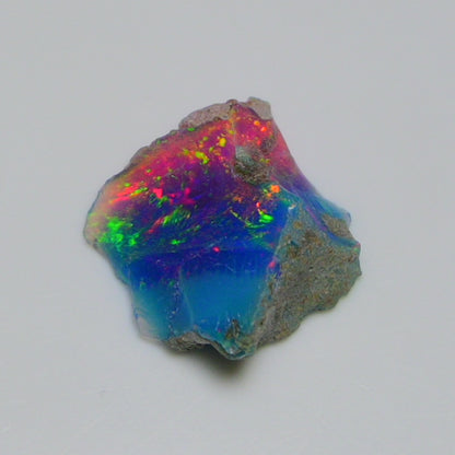 Very Rare Bi-Color Opal Rough 3.40 Cts Natural Ethiopian Opal Raw Jewelry Grade