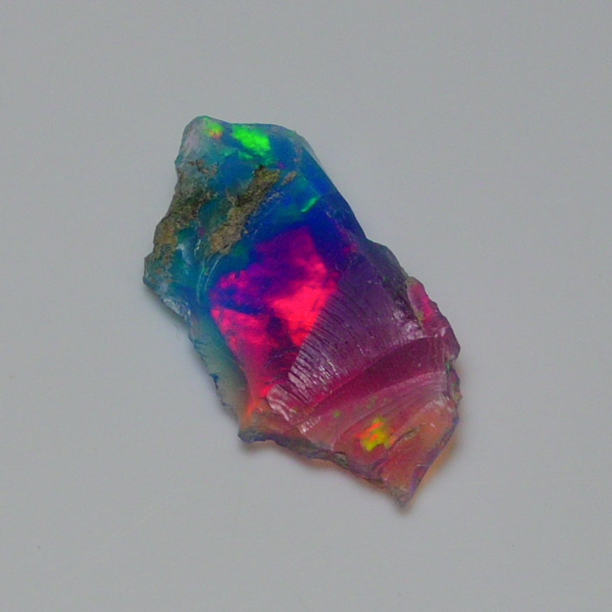 Very Rare Bi-Color Opal Rough 2.50 Cts Natural Ethiopian Opal Raw Jewelry Grade