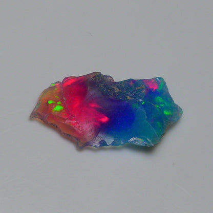 Very Rare Bi-Color Opal Rough 2.50 Cts Natural Ethiopian Opal Raw Jewelry Grade