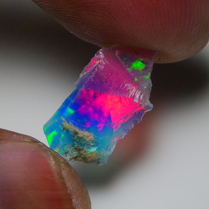 Very Rare Bi-Color Opal Rough 2.50 Cts Natural Ethiopian Opal Raw Jewelry Grade