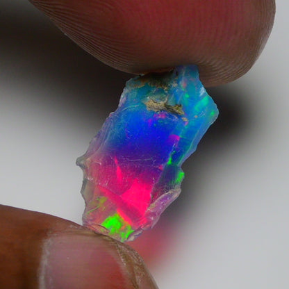 Very Rare Bi-Color Opal Rough 2.50 Cts Natural Ethiopian Opal Raw Jewelry Grade