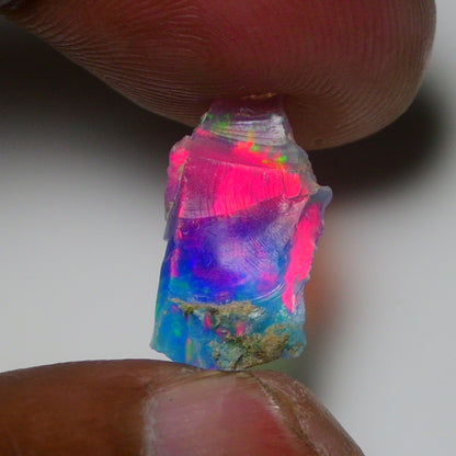 Very Rare Bi-Color Opal Rough 2.50 Cts Natural Ethiopian Opal Raw Jewelry Grade