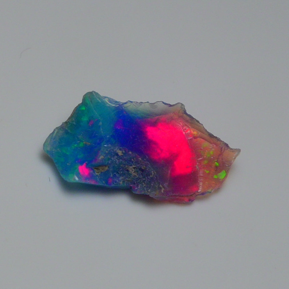 Very Rare Bi-Color Opal Rough 2.50 Cts Natural Ethiopian Opal Raw Jewelry Grade