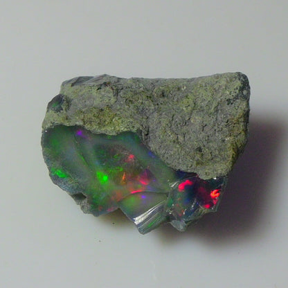 Black Opal Weight: 26.30  Carats | Natural Black Ethiopian Opal Rough - Ready for Cutting & Jewelry