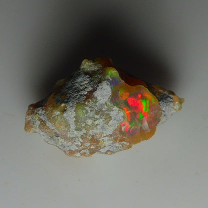 Black Opal Weight: 28.65  Carats | Natural Black Ethiopian Opal Rough - Ready for Cutting & Jewelry