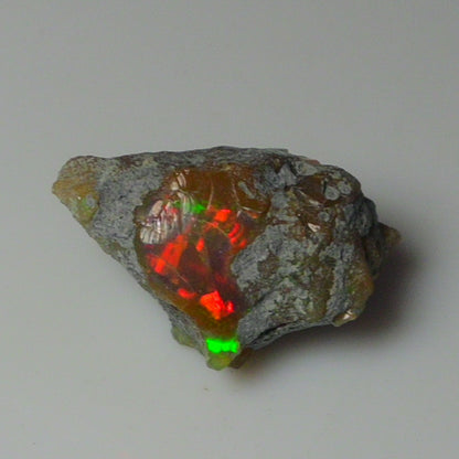 Black Opal Weight: 28.65  Carats | Natural Black Ethiopian Opal Rough - Ready for Cutting & Jewelry