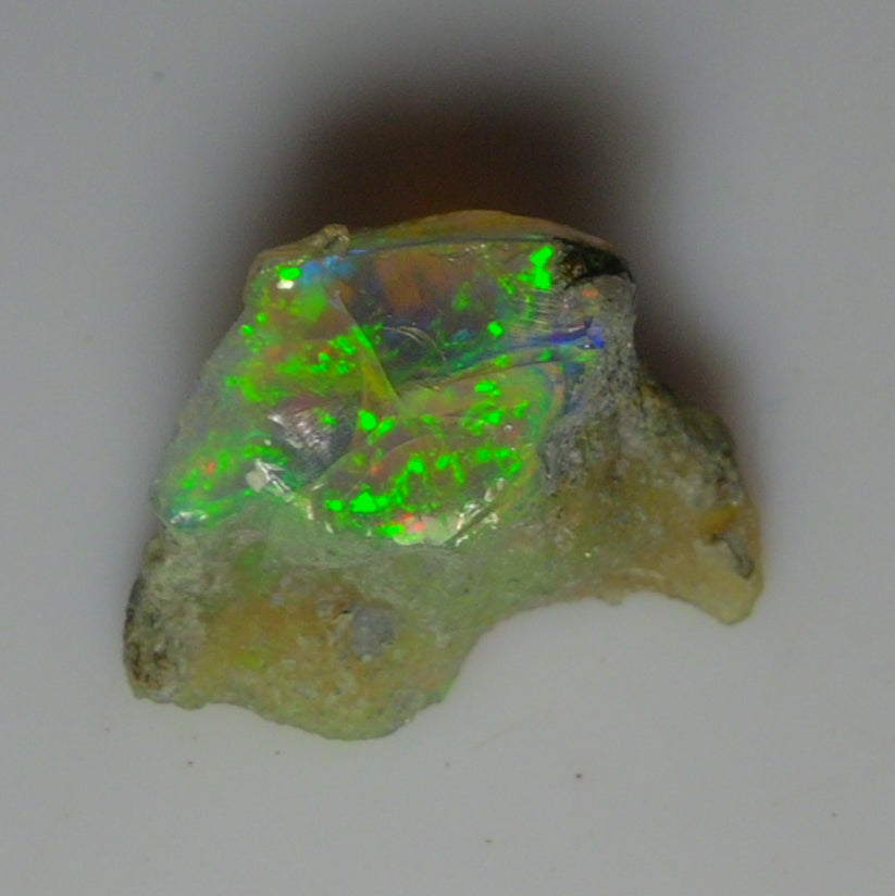 Black Opal Weight: 16.90  Carats | Natural Black Ethiopian Opal Rough - Ready for Cutting & Jewelry