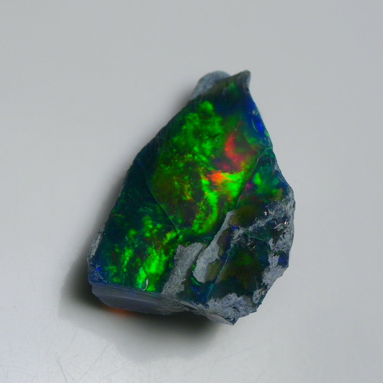 Rare Black Opal 19.00 Carats | Natural Black Ethiopian Opal Rough - Ready for Cutting & Jewelry!