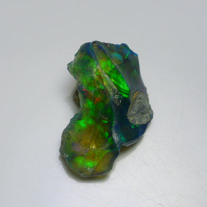 Rare Black Opal 13.40 Carats | Natural Black Ethiopian Opal Rough - Ready for Cutting & Jewelry!