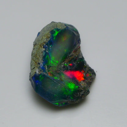 Rare Black Opal 8.60 Carats | Natural Black Ethiopian Opal Rough - Ready for Cutting & Jewelry!