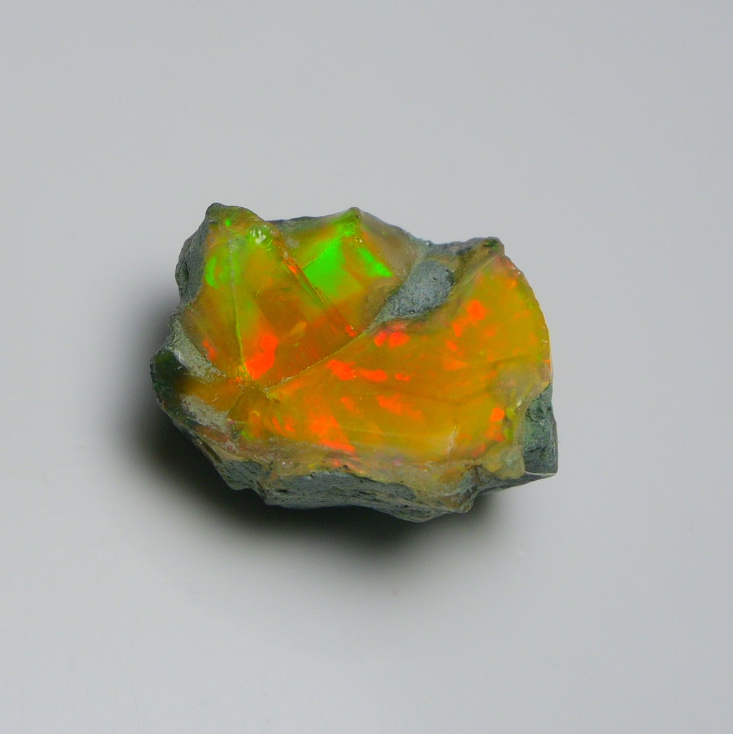 Black Opal 37.05 Carats | Natural Black Ethiopian Opal Rough - Ready for Cutting & Jewelry
