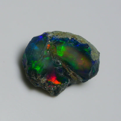 Rare Black Opal 8.60 Carats | Natural Black Ethiopian Opal Rough - Ready for Cutting & Jewelry!