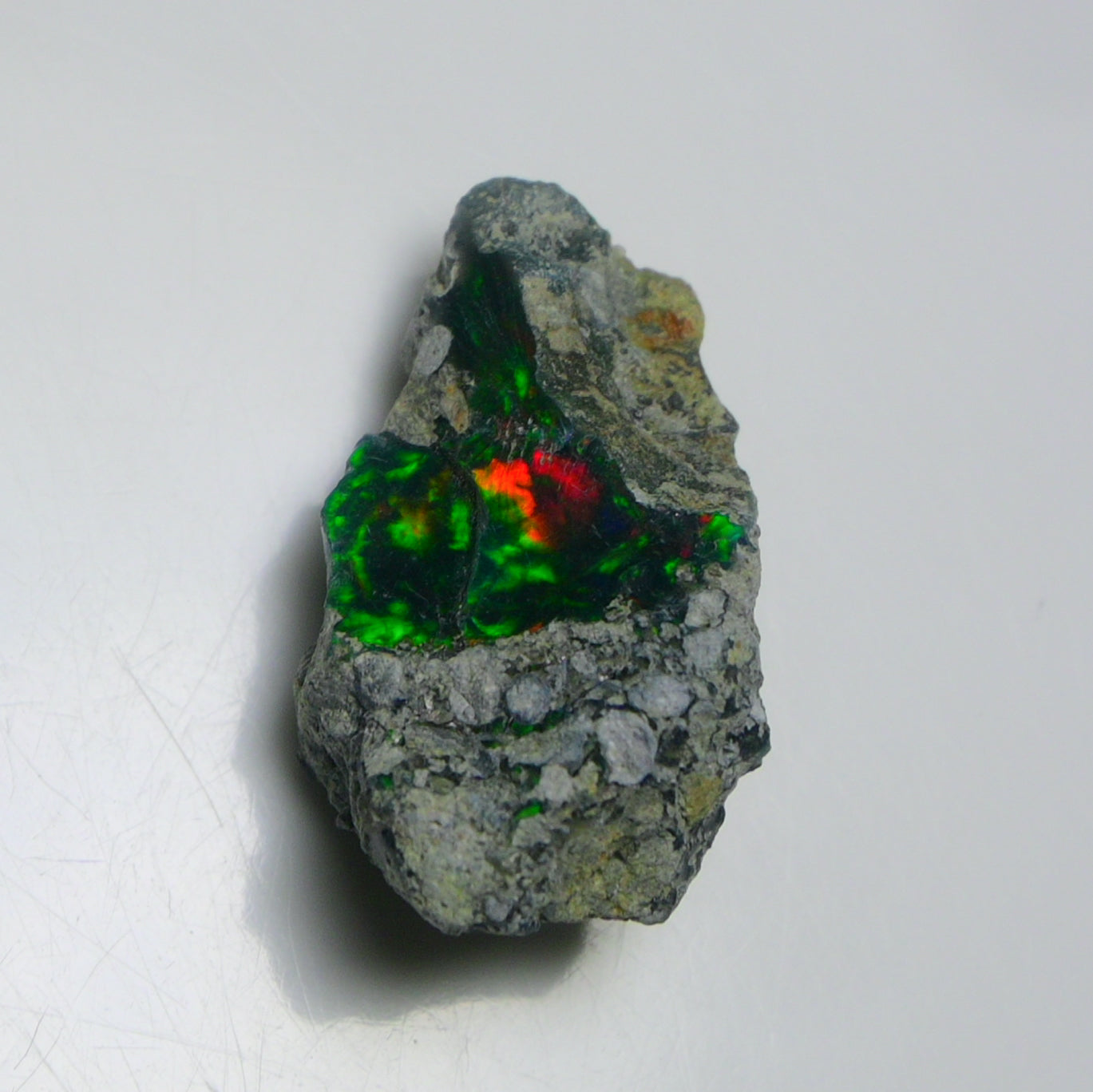 Rare Black Opal 20.90 Carats | Natural Black Ethiopian Opal Rough - Ready for Cutting & Jewelry!