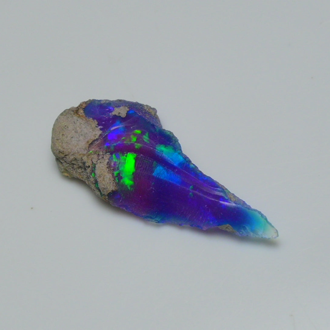 Very Rare Bi-Color Opal Rough 4.25 Cts Natural Ethiopian Opal Raw Jewelry Grade